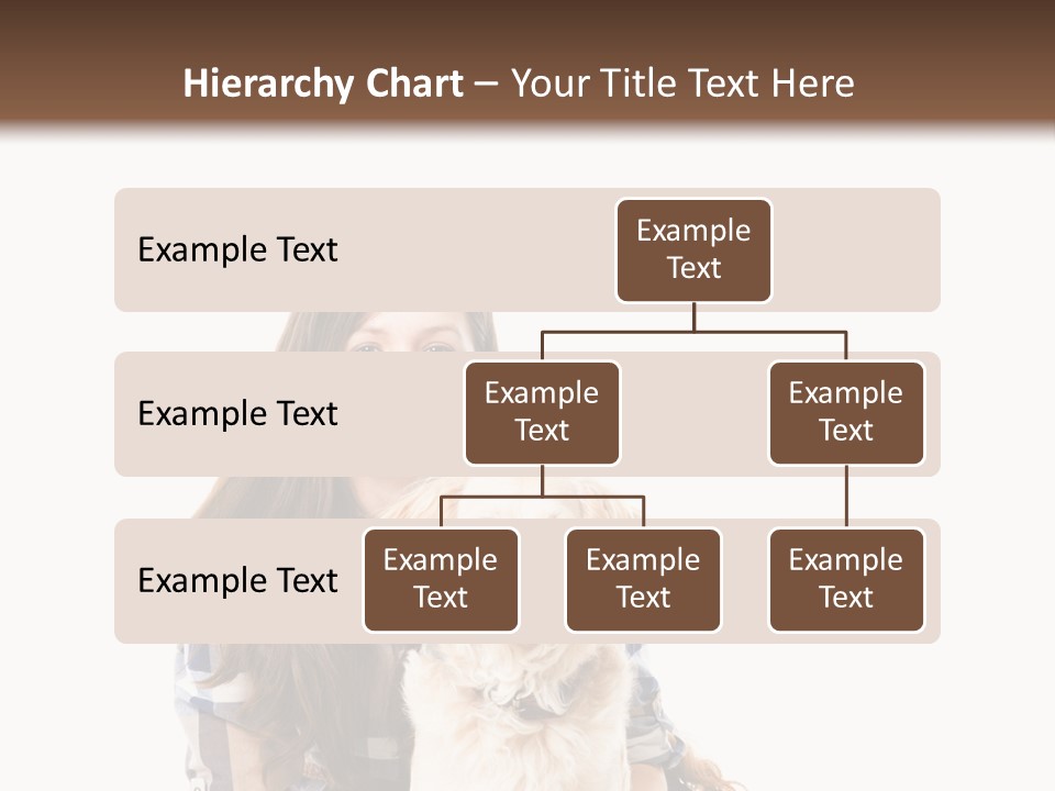 Cute Caucasian Young Animal PowerPoint Template