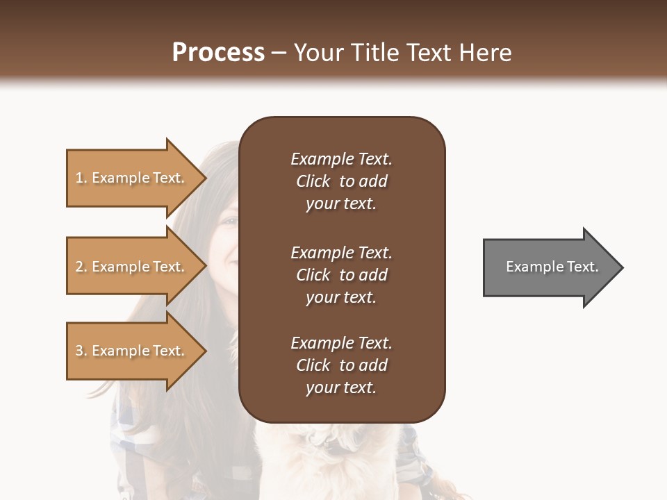 Cute Caucasian Young Animal PowerPoint Template