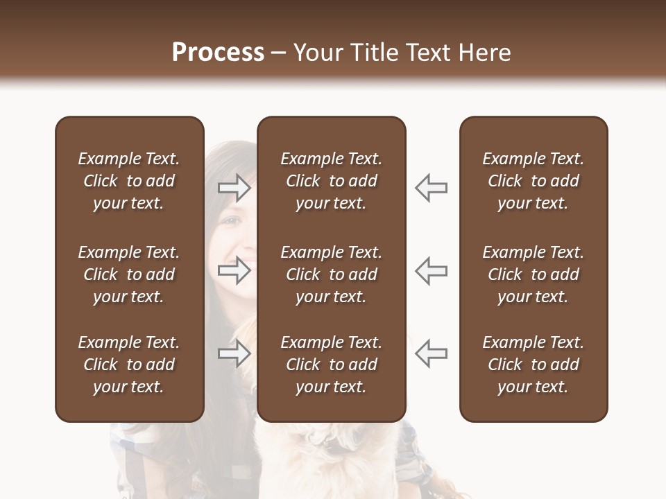 Cute Caucasian Young Animal PowerPoint Template