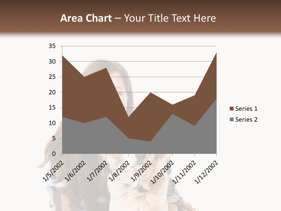 Cute Caucasian Young Animal PowerPoint Template