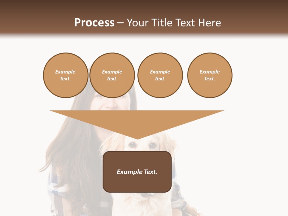 Cute Caucasian Young Animal PowerPoint Template