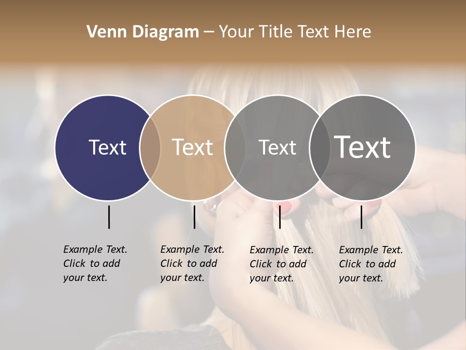 Employee Horizontal Hair PowerPoint Template