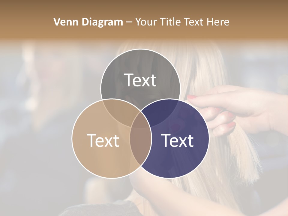 Employee Horizontal Hair PowerPoint Template