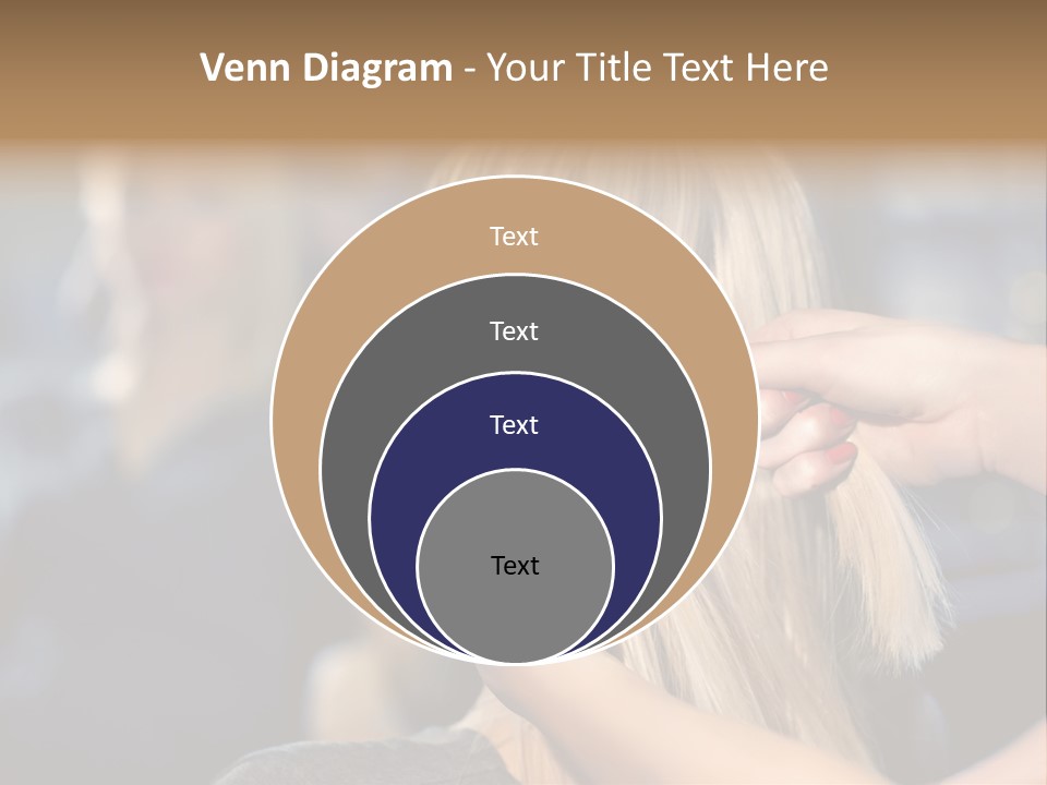 Employee Horizontal Hair PowerPoint Template