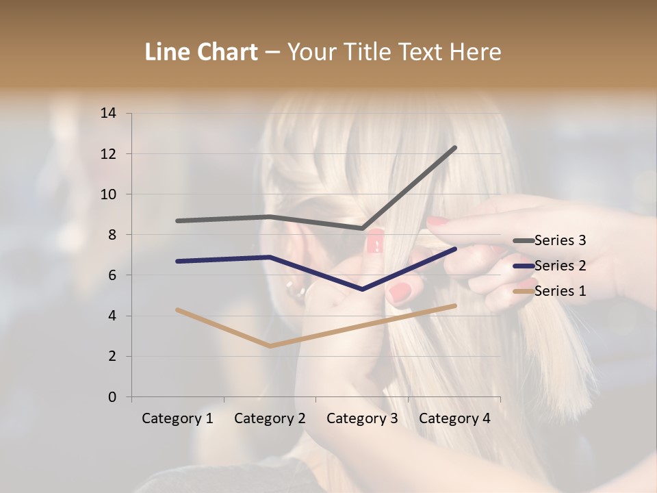 Employee Horizontal Hair PowerPoint Template