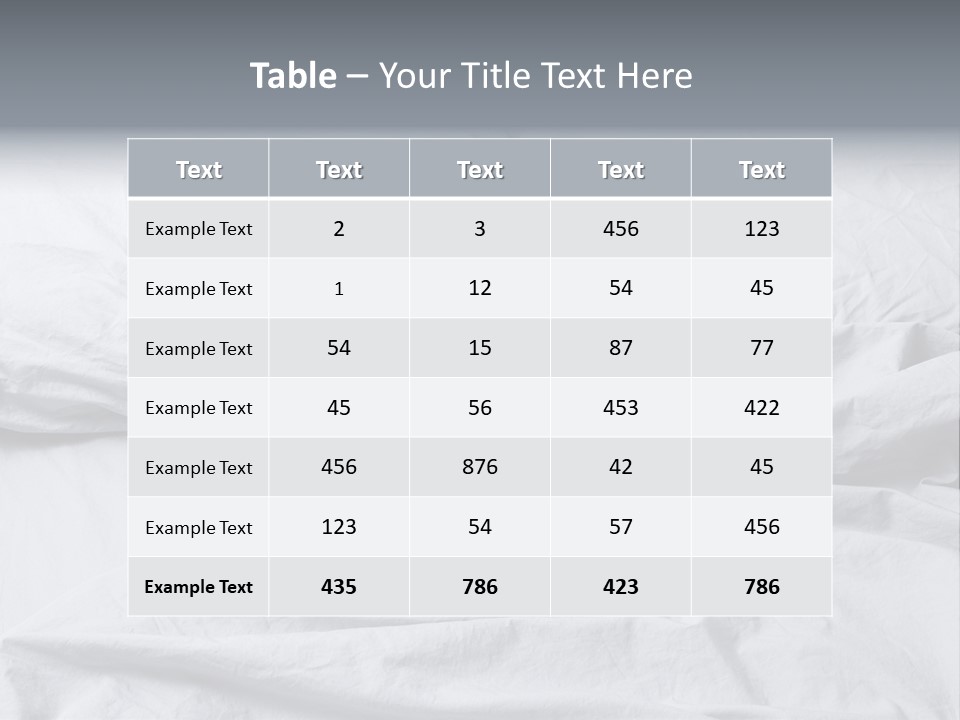 Concept European Plant PowerPoint Template