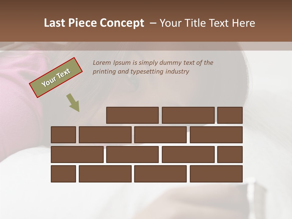 Green Eating Nobody PowerPoint Template