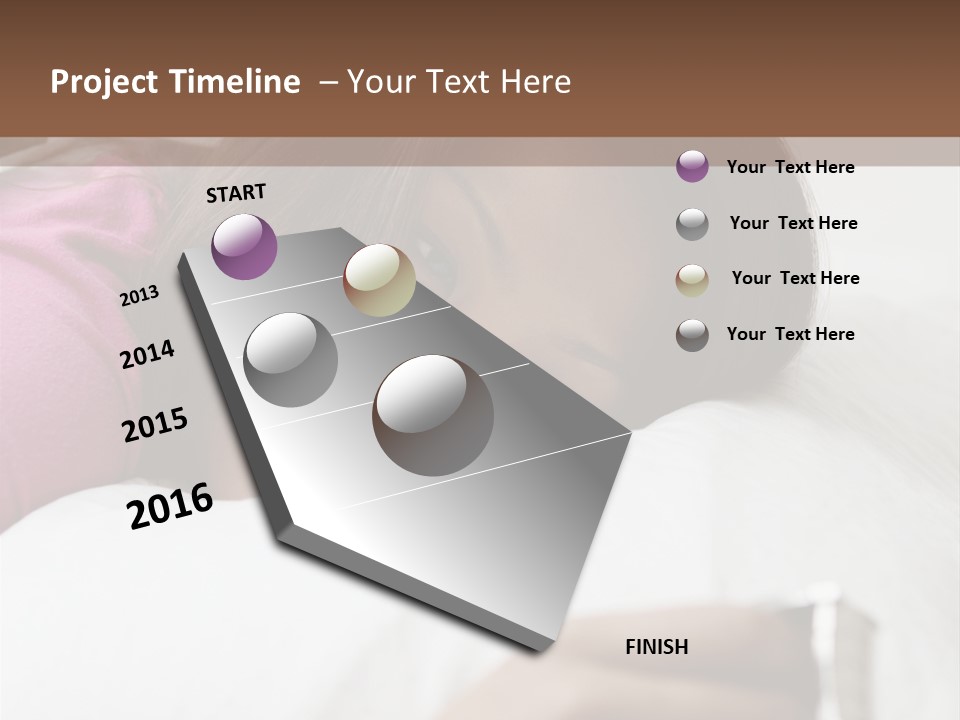Green Eating Nobody PowerPoint Template