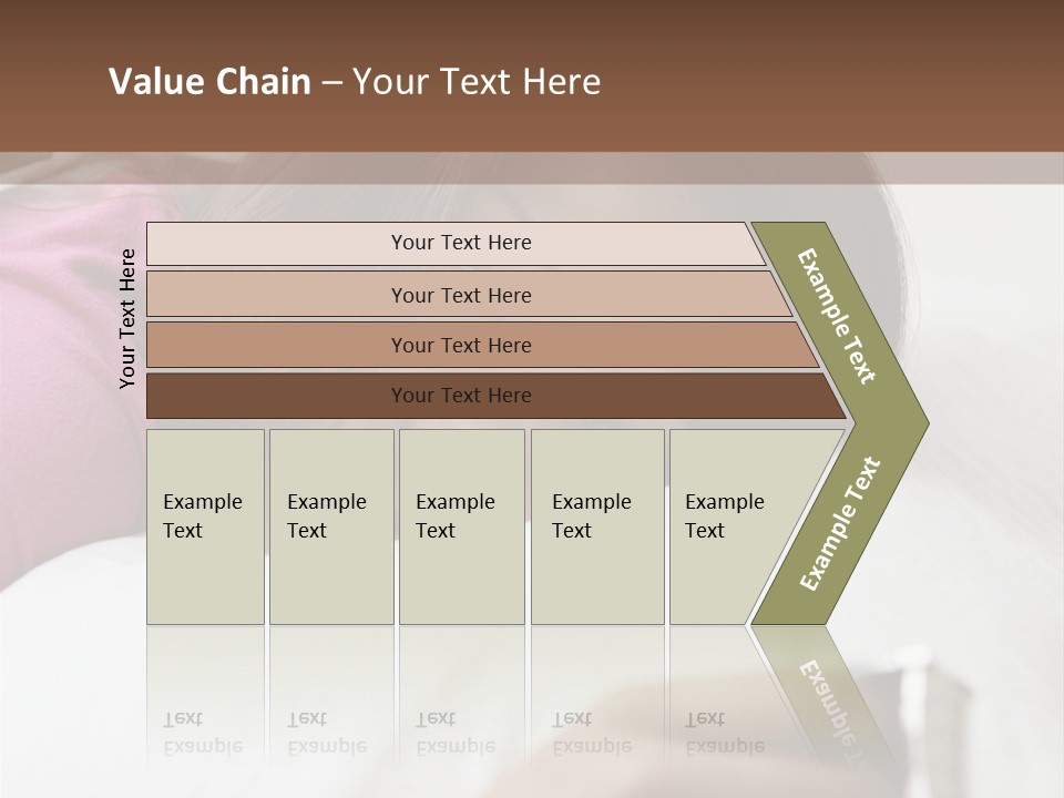 Green Eating Nobody PowerPoint Template