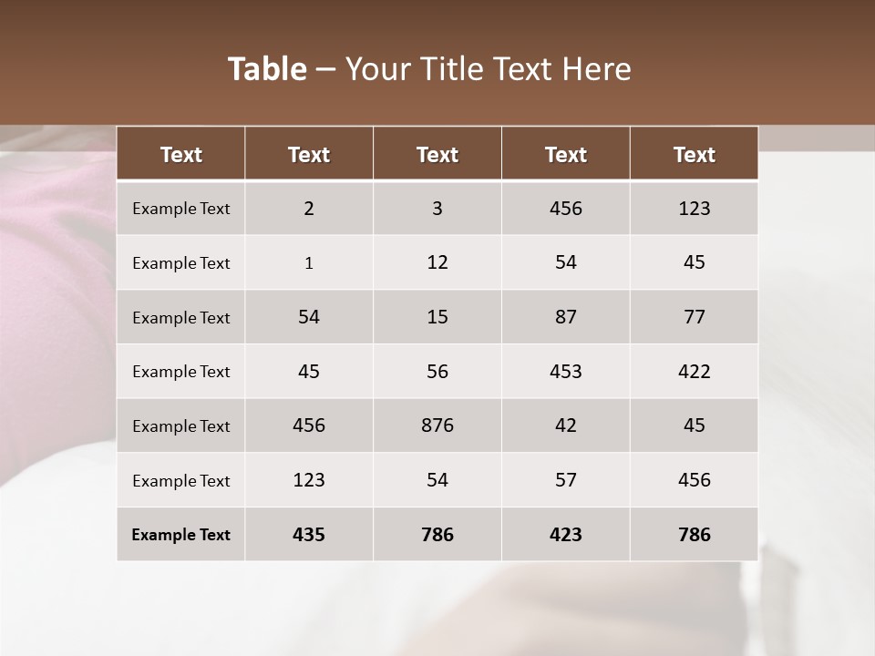 Green Eating Nobody PowerPoint Template