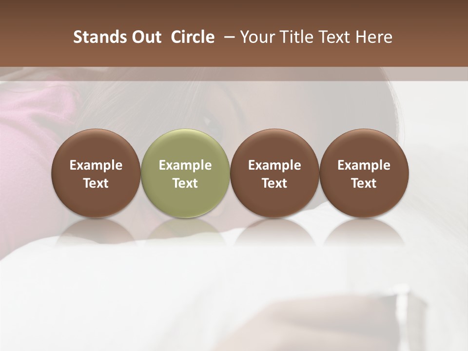 Green Eating Nobody PowerPoint Template