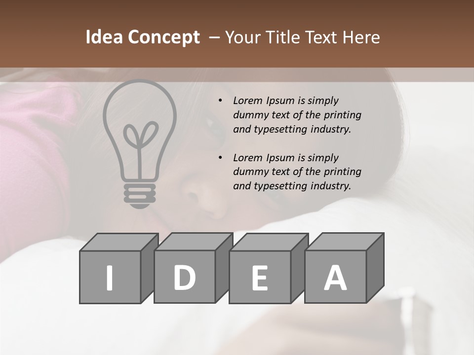 Green Eating Nobody PowerPoint Template