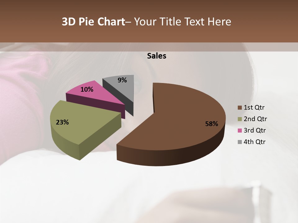 Green Eating Nobody PowerPoint Template