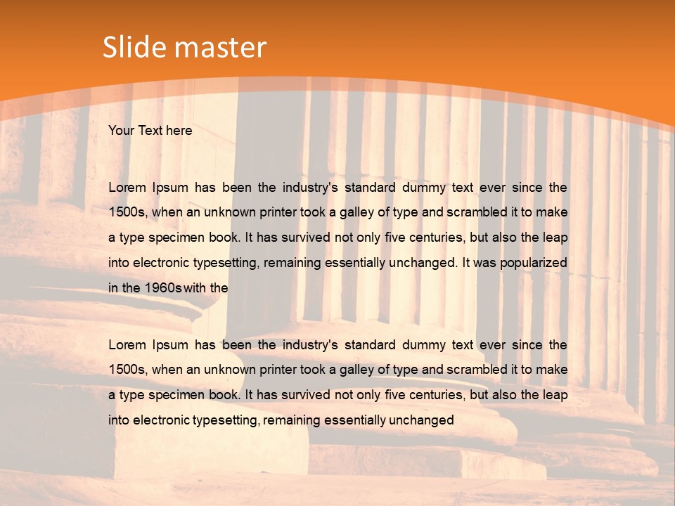 Extra Branch Nobody PowerPoint Template