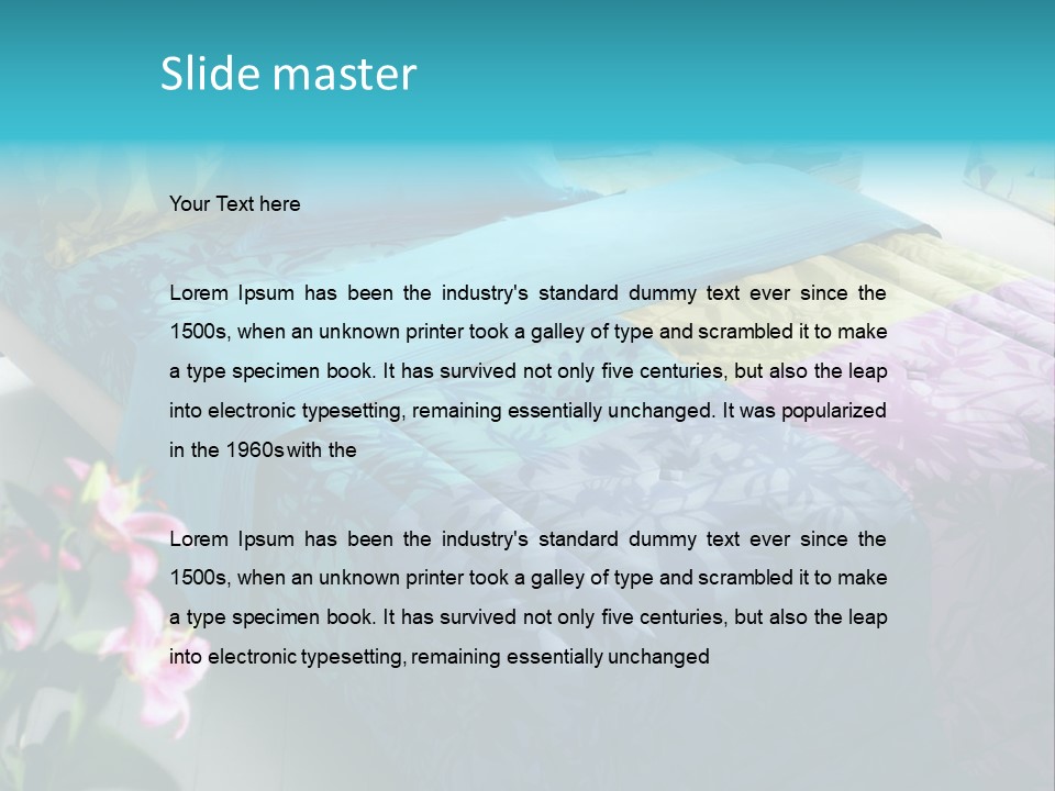 Home Aroma Nobody PowerPoint Template