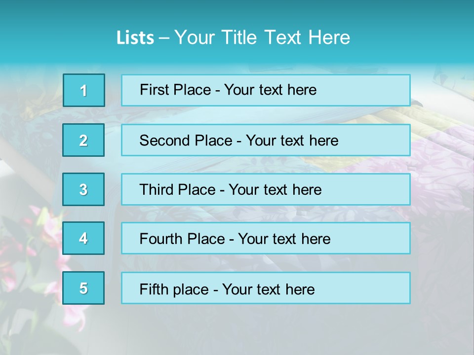 Home Aroma Nobody PowerPoint Template