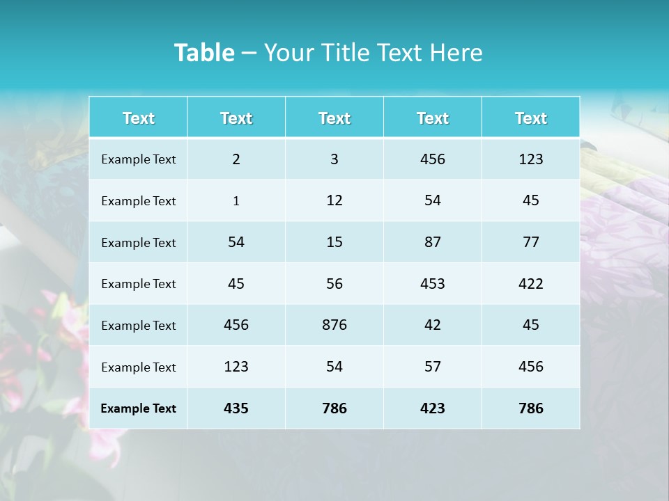 Home Aroma Nobody PowerPoint Template