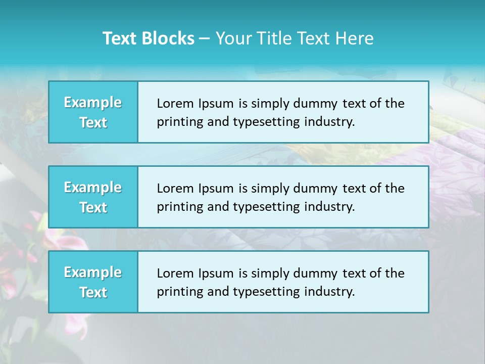 Home Aroma Nobody PowerPoint Template