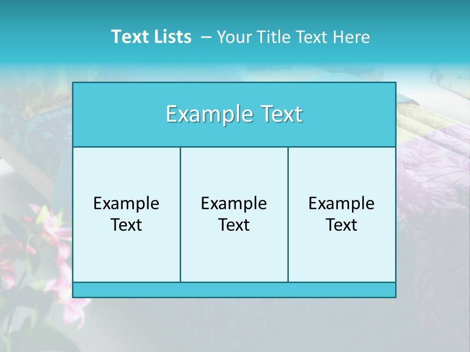 Home Aroma Nobody PowerPoint Template