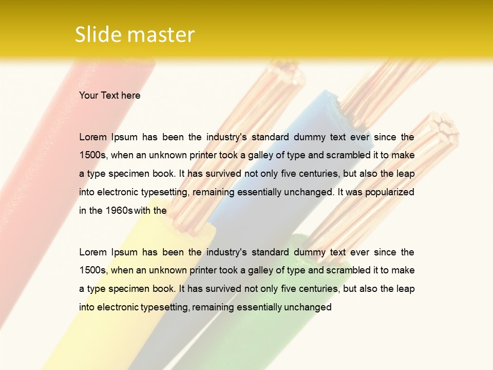 Restaurant Setting Extra PowerPoint Template