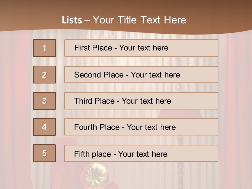 Italian Cuisine Leaf PowerPoint Template