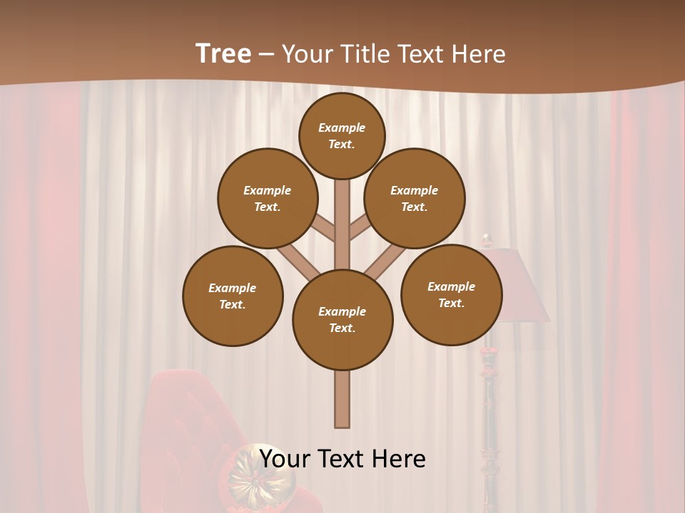 Italian Cuisine Leaf PowerPoint Template