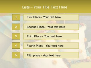 Concept Health Restaurant PowerPoint Template