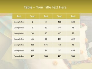 Concept Health Restaurant PowerPoint Template