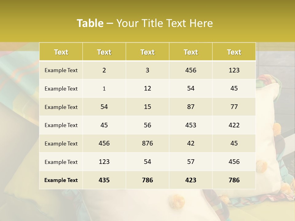 Concept Health Restaurant PowerPoint Template