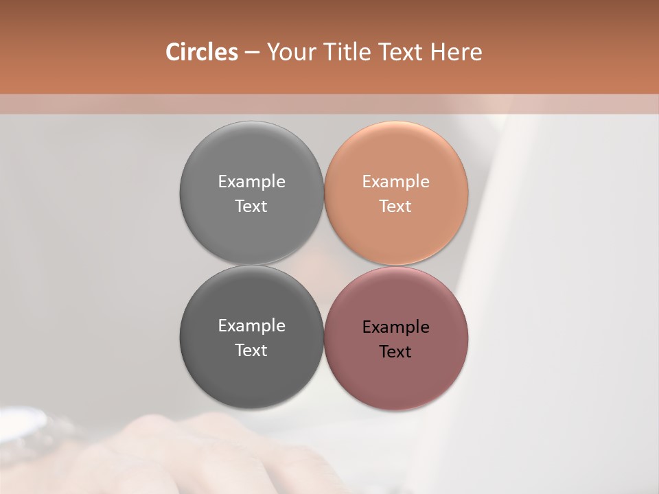 Bright Object Green PowerPoint Template