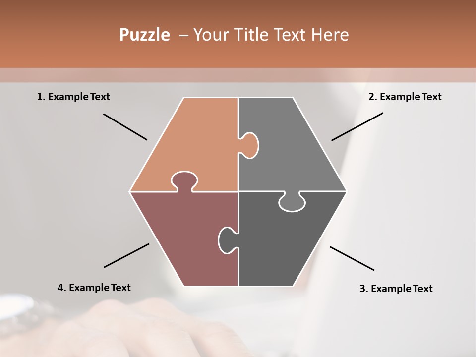 Bright Object Green PowerPoint Template