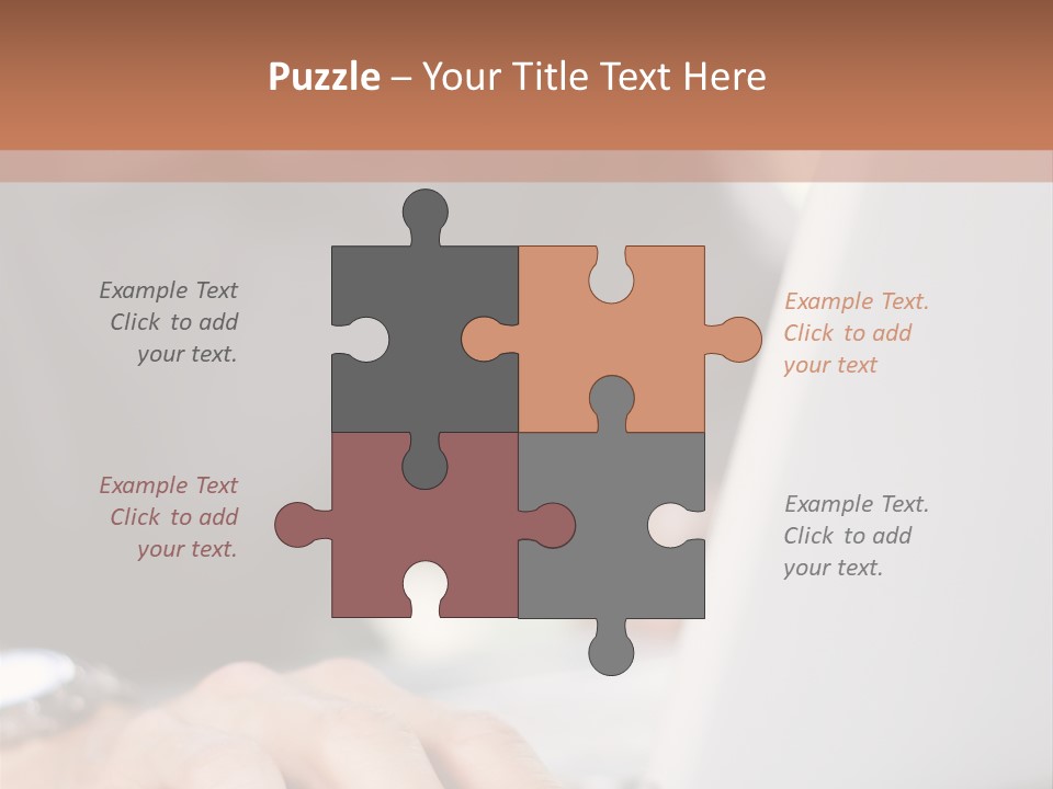 Bright Object Green PowerPoint Template