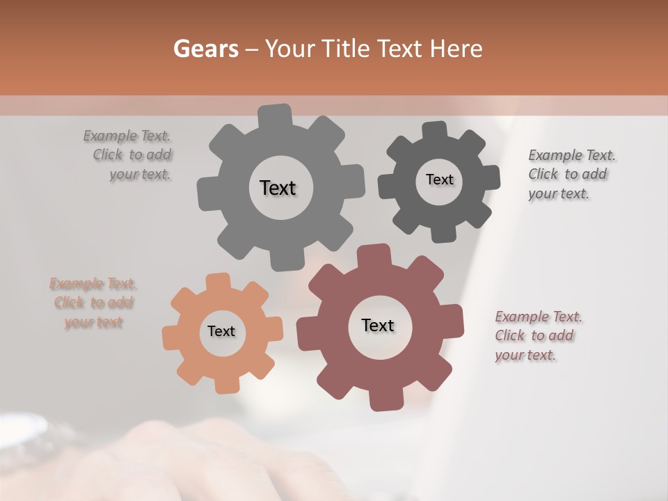 Bright Object Green PowerPoint Template