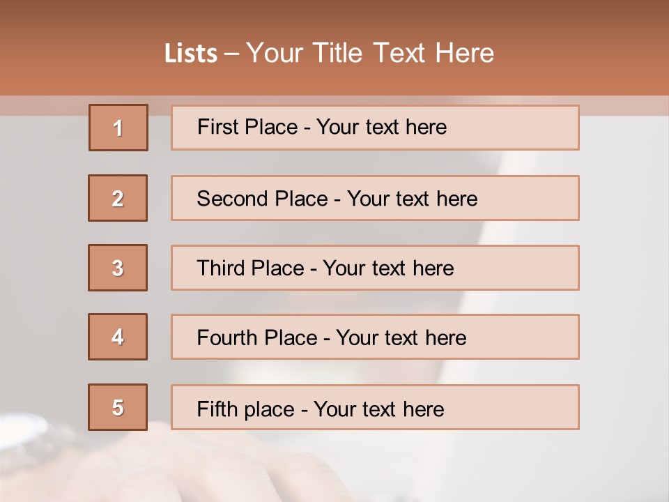 Bright Object Green PowerPoint Template