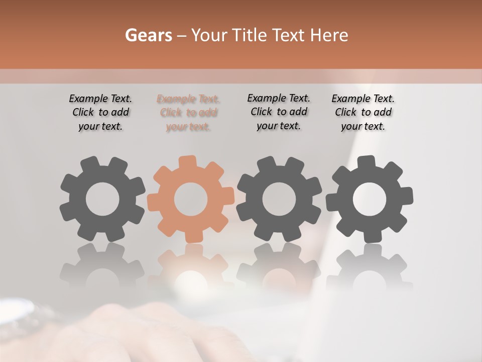 Bright Object Green PowerPoint Template