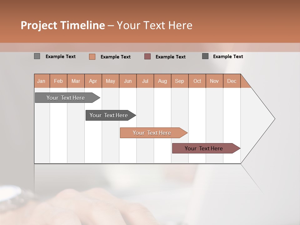 Bright Object Green PowerPoint Template