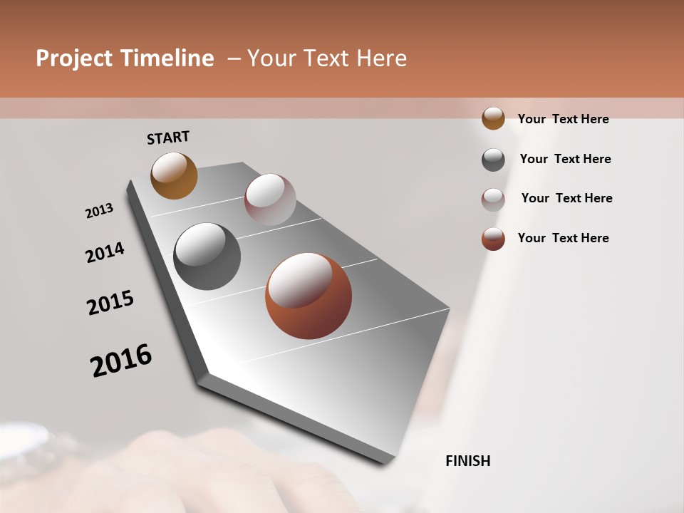 Bright Object Green PowerPoint Template