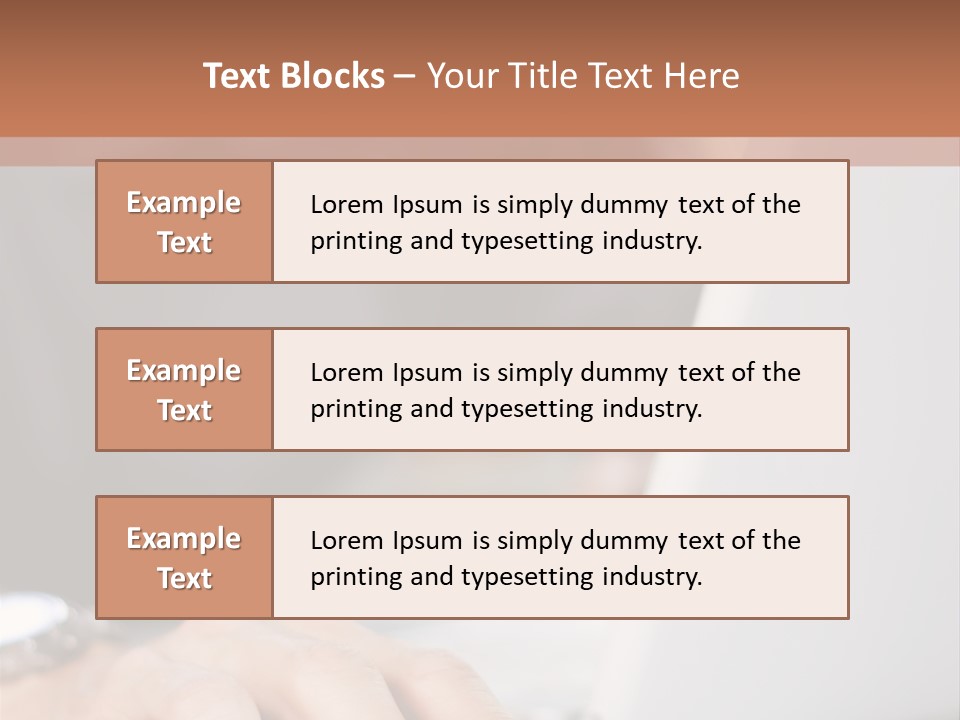 Bright Object Green PowerPoint Template