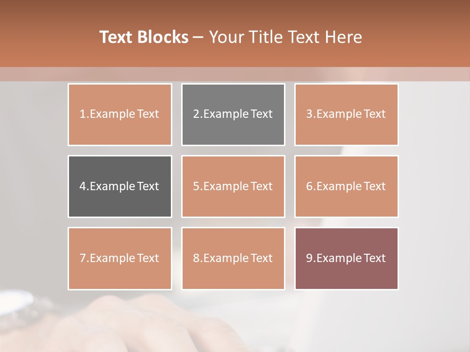 Bright Object Green PowerPoint Template