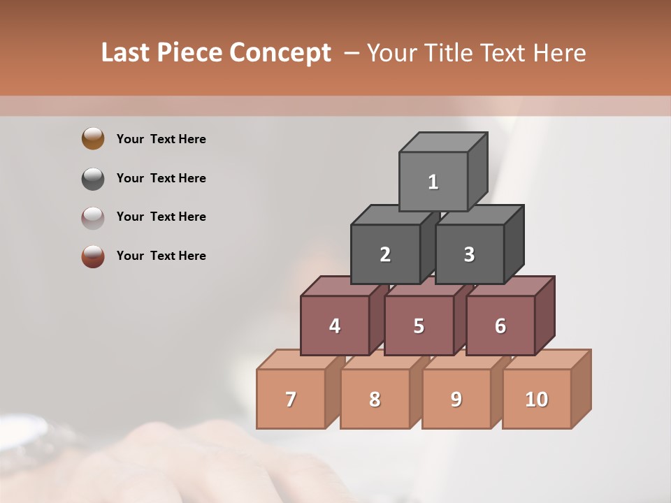 Bright Object Green PowerPoint Template