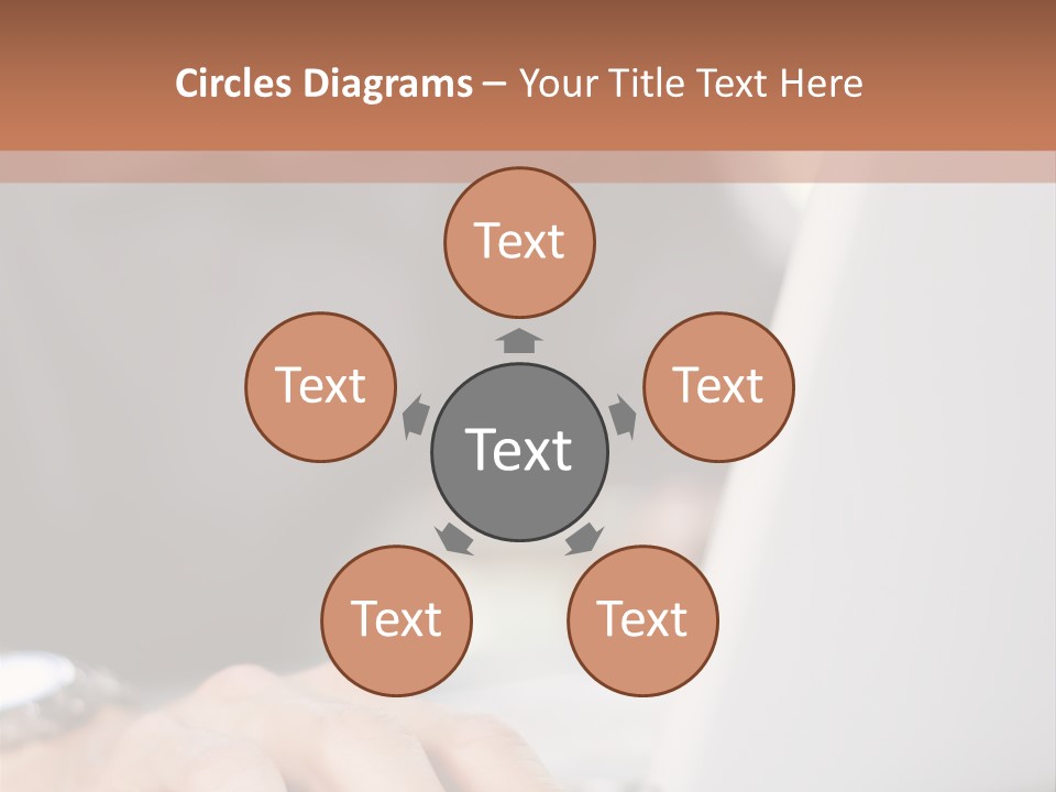 Bright Object Green PowerPoint Template