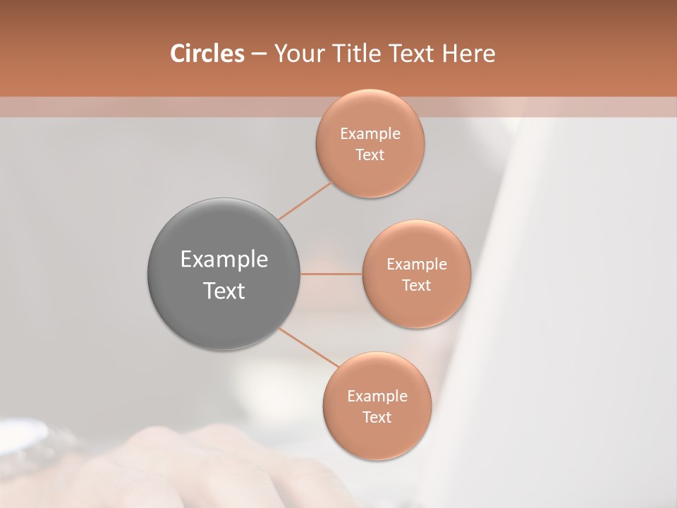 Bright Object Green PowerPoint Template