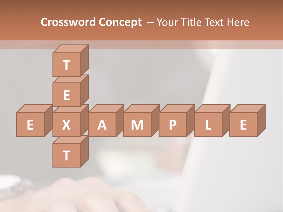 Bright Object Green PowerPoint Template