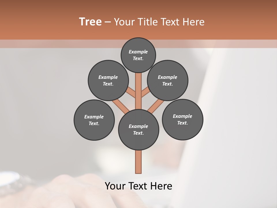 Bright Object Green PowerPoint Template