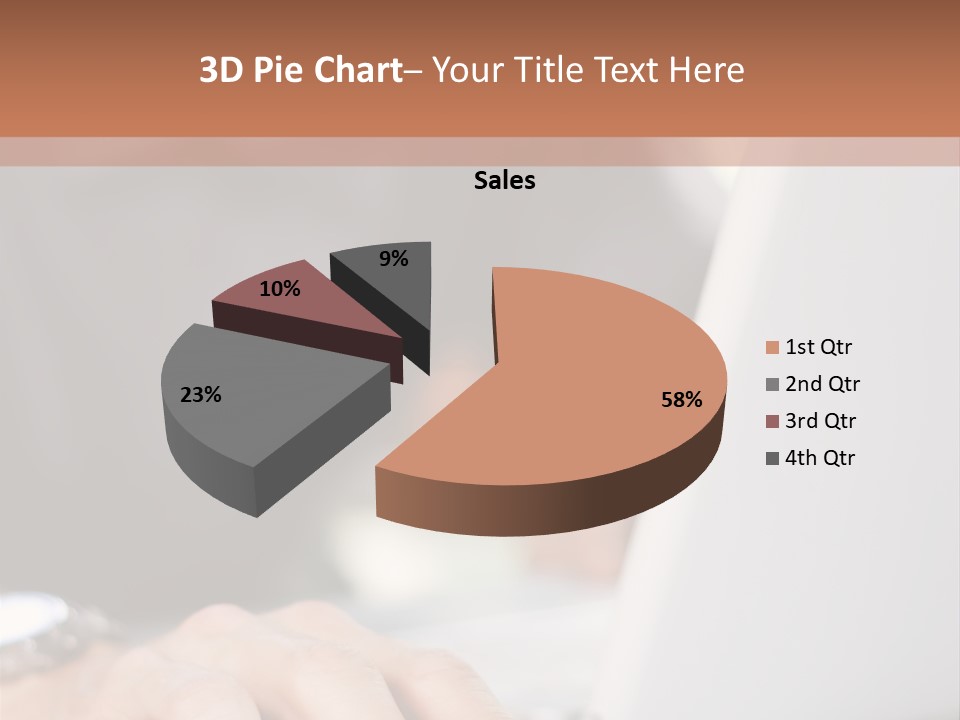 Bright Object Green PowerPoint Template