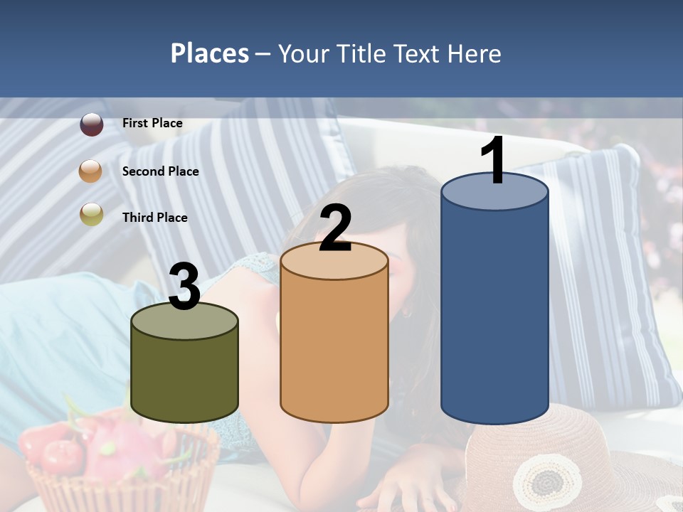 Spoon Olive Plant PowerPoint Template