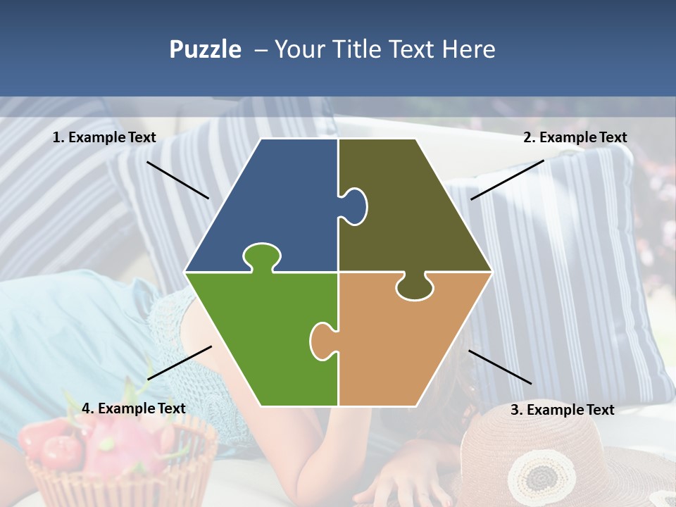 Spoon Olive Plant PowerPoint Template