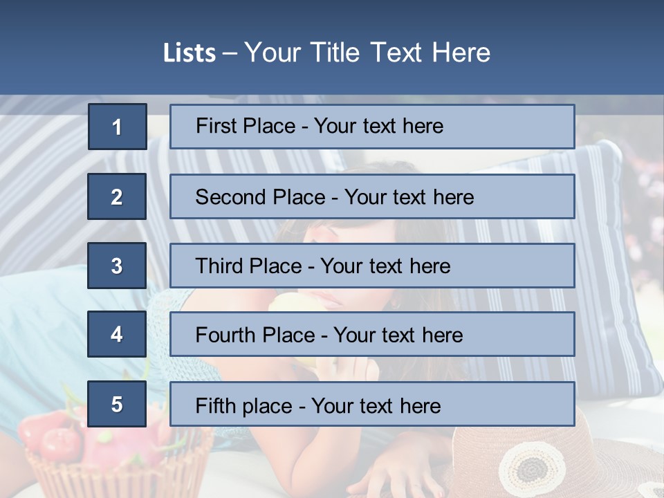 Spoon Olive Plant PowerPoint Template