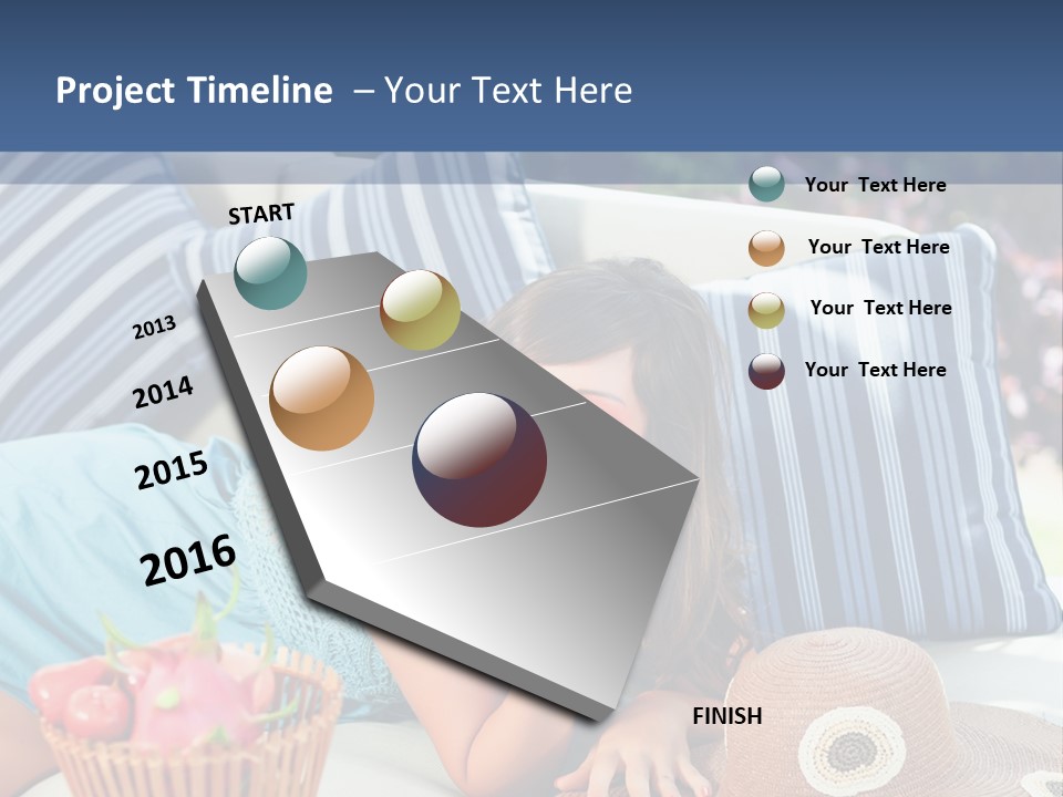Spoon Olive Plant PowerPoint Template