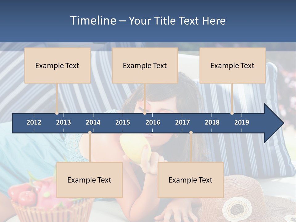 Spoon Olive Plant PowerPoint Template